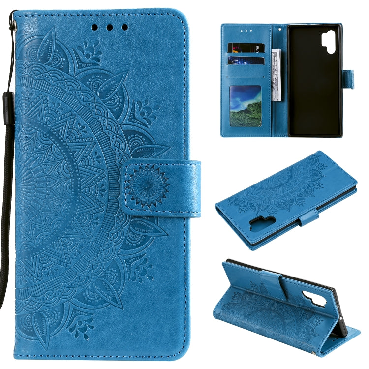 For Samsung Galaxy A32 5G Totem Flower Embossed Horizontal Flip TPU + PU Leather Case with Holder & Card Slots & Wallet