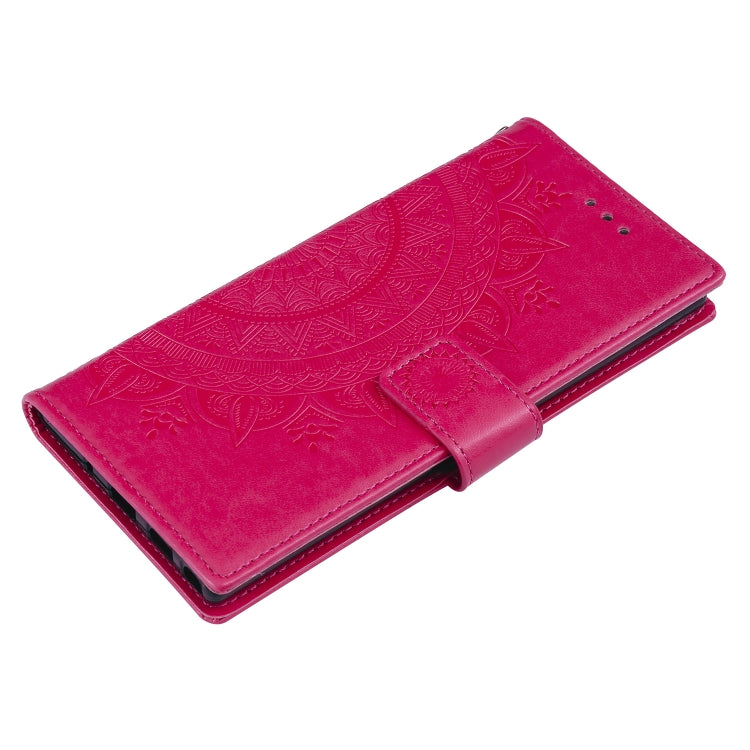 For Samsung Galaxy A32 5G Totem Flower Embossed Horizontal Flip TPU + PU Leather Case with Holder & Card Slots & Wallet