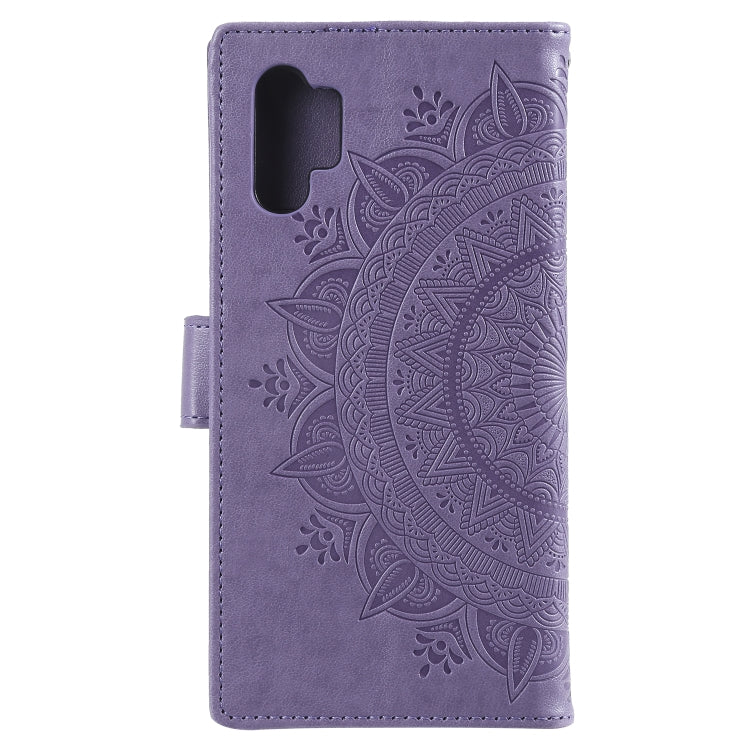 For Samsung Galaxy A32 5G Totem Flower Embossed Horizontal Flip TPU + PU Leather Case with Holder & Card Slots & Wallet