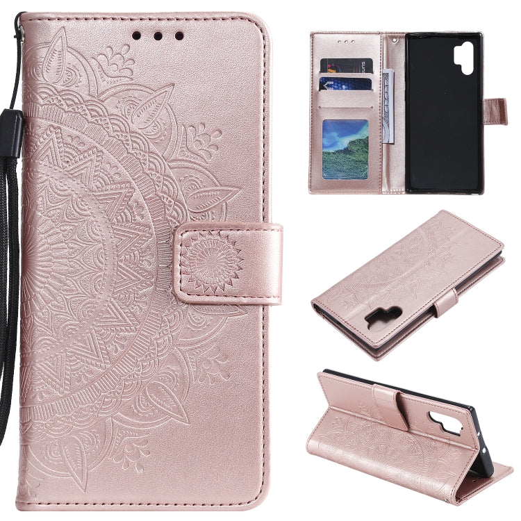 For Samsung Galaxy A32 5G Totem Flower Embossed Horizontal Flip TPU + PU Leather Case with Holder & Card Slots & Wallet