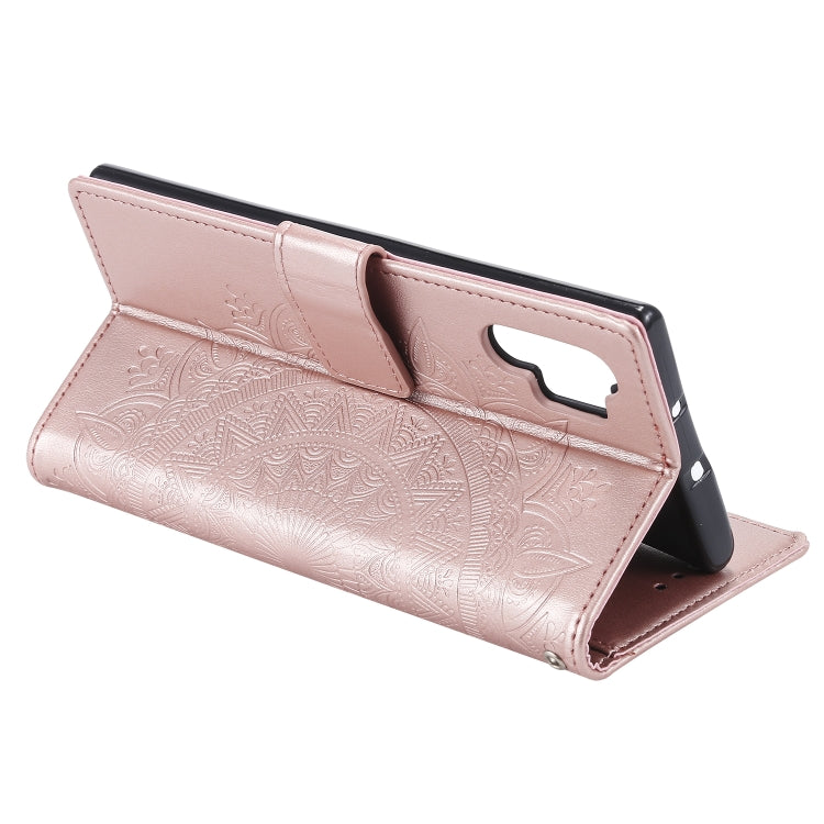 For Samsung Galaxy A32 5G Totem Flower Embossed Horizontal Flip TPU + PU Leather Case with Holder & Card Slots & Wallet