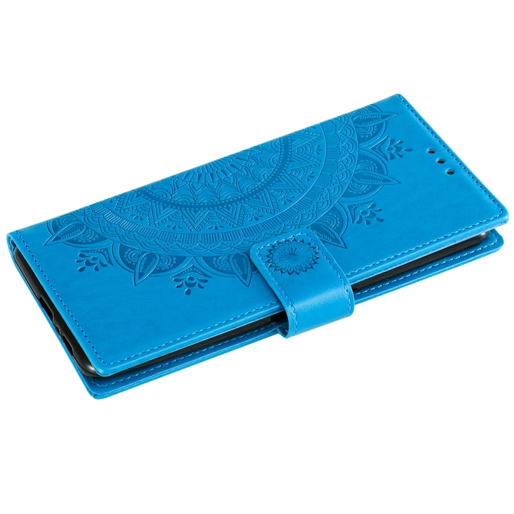 For Samsung Galaxy A80 / A90 Totem Flower Embossed Horizontal Flip TPU + PU Leather Case with Holder & Card Slots & Wallet