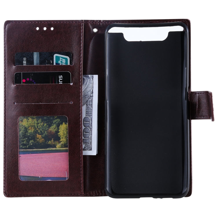 For Samsung Galaxy A80 / A90 Totem Flower Embossed Horizontal Flip TPU + PU Leather Case with Holder & Card Slots & Wallet