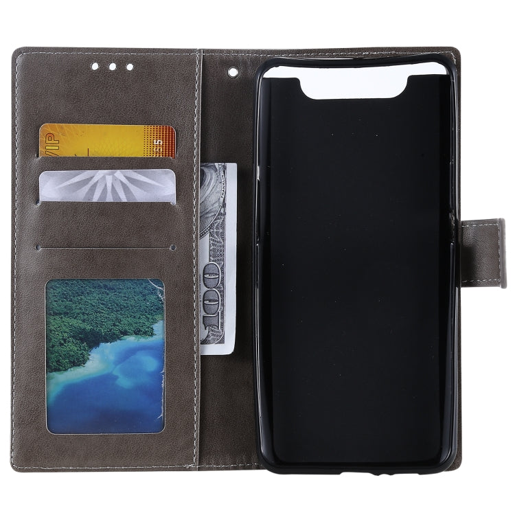 For Samsung Galaxy A80 / A90 Totem Flower Embossed Horizontal Flip TPU + PU Leather Case with Holder & Card Slots & Wallet