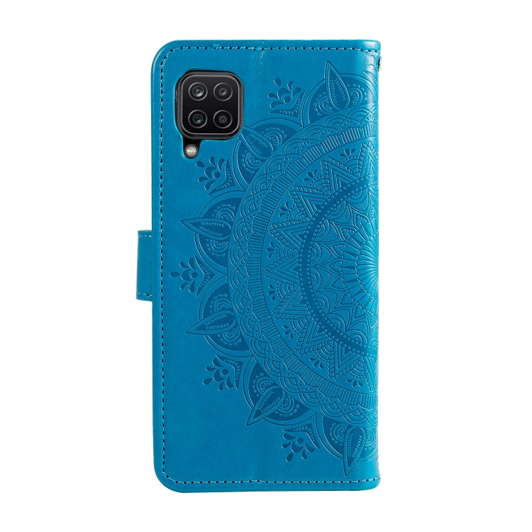 For Samsung Galaxy A42 5G Totem Flower Embossed Horizontal Flip TPU + PU Leather Case with Holder & Card Slots & Wallet