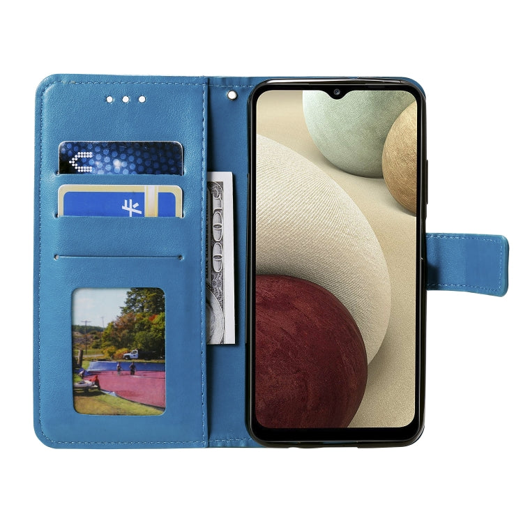 For Samsung Galaxy A42 5G Totem Flower Embossed Horizontal Flip TPU + PU Leather Case with Holder & Card Slots & Wallet