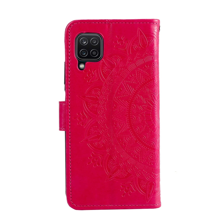 For Samsung Galaxy A42 5G Totem Flower Embossed Horizontal Flip TPU + PU Leather Case with Holder & Card Slots & Wallet