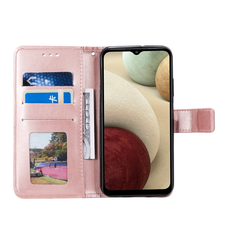 For Samsung Galaxy A42 5G Totem Flower Embossed Horizontal Flip TPU + PU Leather Case with Holder & Card Slots & Wallet