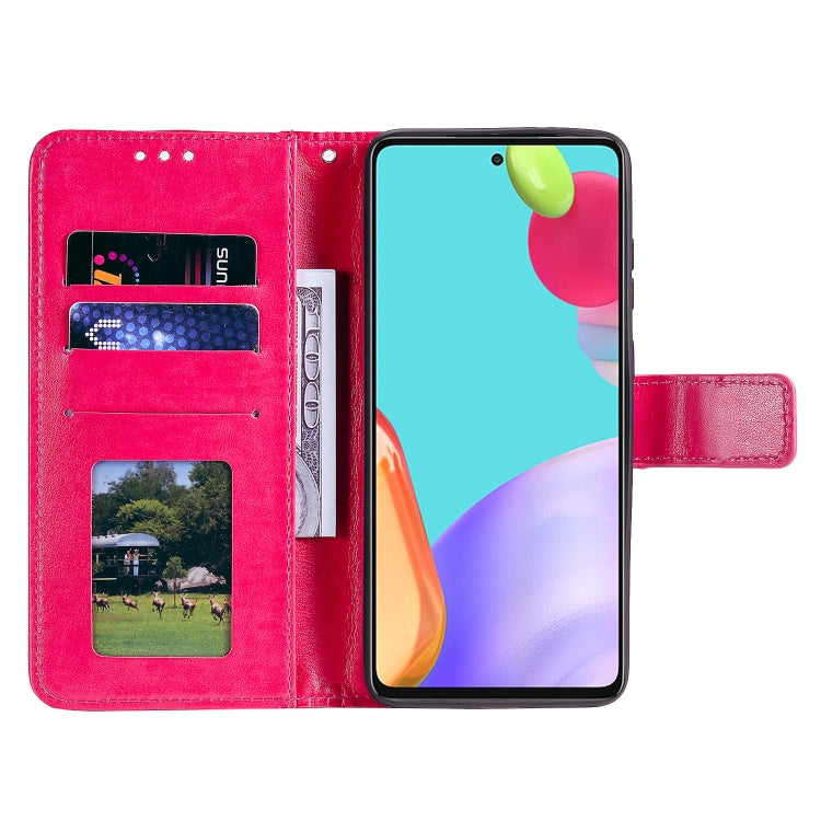 For Samsung Galaxy A52 5G / 4G Totem Flower Embossed Horizontal Flip TPU + PU Leather Case with Holder & Card Slots & Wallet