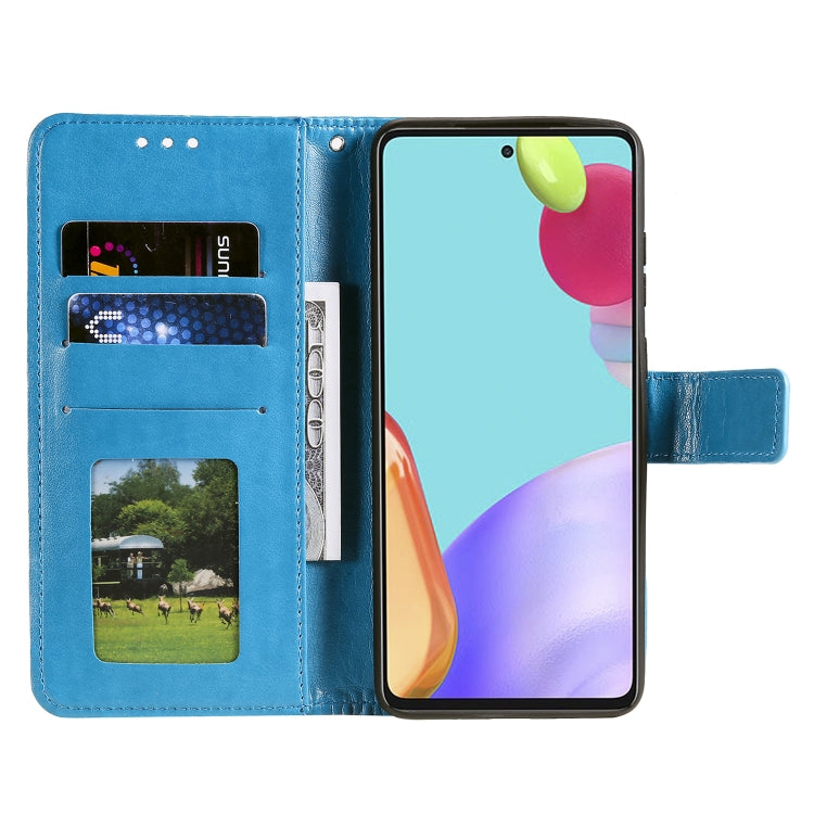 For Samsung Galaxy A72 5G / 4G Totem Flower Embossed Horizontal Flip TPU + PU Leather Case with Holder & Card Slots & Wallet
