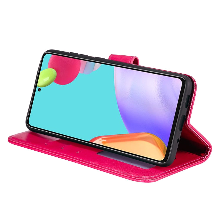 For Samsung Galaxy A72 5G / 4G Totem Flower Embossed Horizontal Flip TPU + PU Leather Case with Holder & Card Slots & Wallet