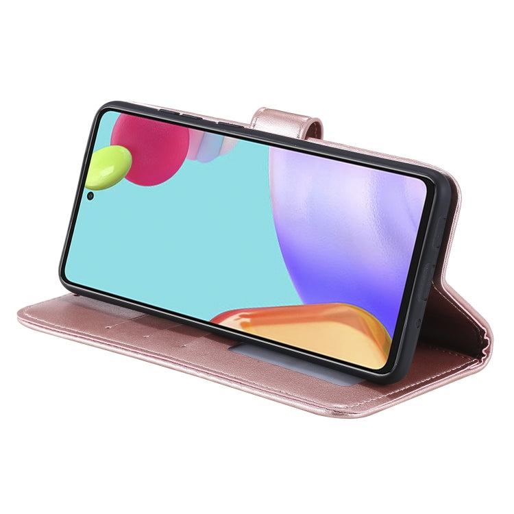 For Samsung Galaxy A72 5G / 4G Totem Flower Embossed Horizontal Flip TPU + PU Leather Case with Holder & Card Slots & Wallet