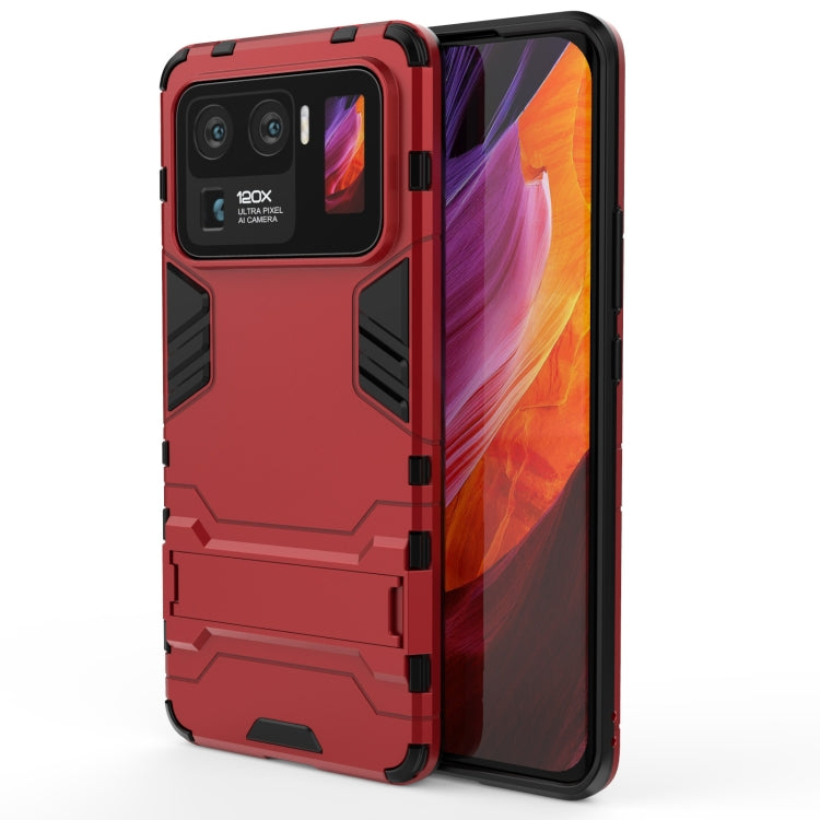 For Xiaomi Mi 11 Ultra Shockproof PC + TPU Protective Case with Hidden Holder