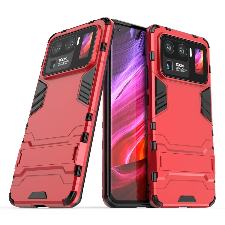 For Xiaomi Mi 11 Ultra Shockproof PC + TPU Protective Case with Hidden Holder