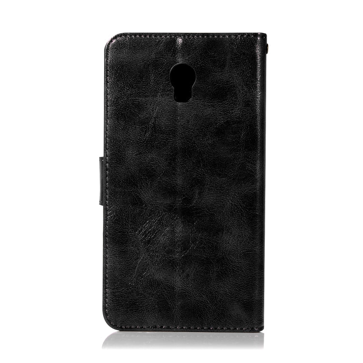 For Lenovo Vibe P1 Retro Copper Button Crazy Horse Horizontal Flip PU Leather Case with Holder & Card Slots & Wallet & Lanyard
