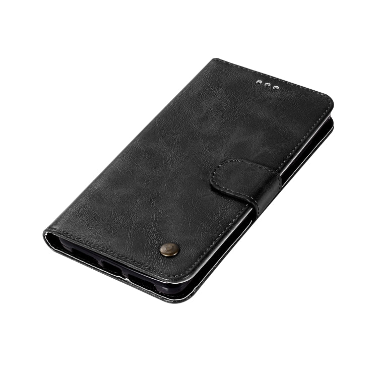 For Lenovo Vibe P1 Retro Copper Button Crazy Horse Horizontal Flip PU Leather Case with Holder & Card Slots & Wallet & Lanyard