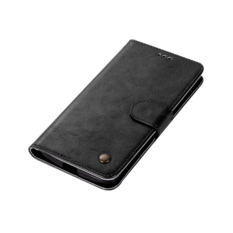 For Lenovo A7010 Retro Copper Button Crazy Horse Horizontal Flip PU Leather Case with Holder & Card Slots & Wallet & Lanyard