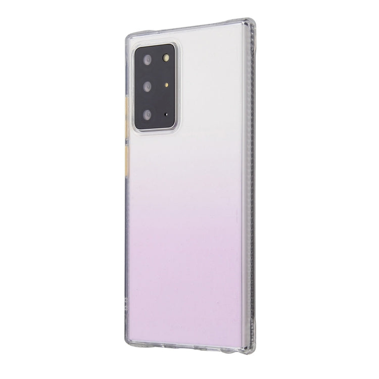 For Samsung Galaxy Note20 Ultra Gradient Shockproof TPU + Acrylic Case with Detachable Buttons
