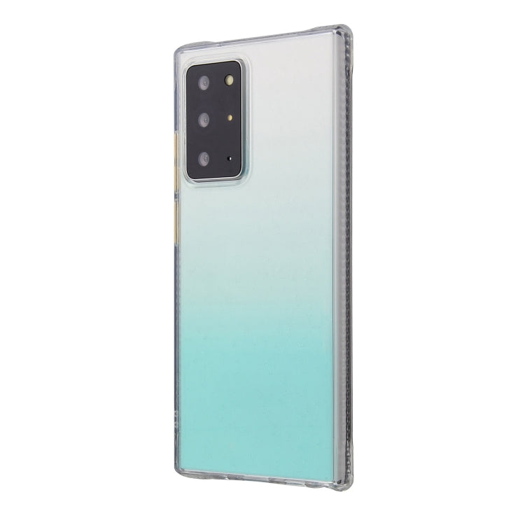 For Samsung Galaxy Note20 Ultra Gradient Shockproof TPU + Acrylic Case with Detachable Buttons