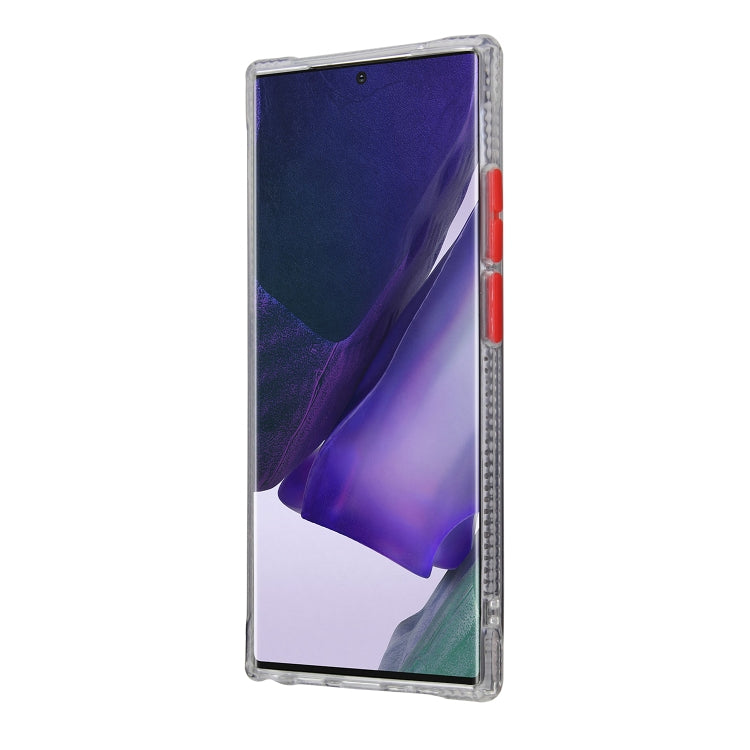 For Samsung Galaxy Note20 Ultra Gradient Shockproof TPU + Acrylic Case with Detachable Buttons