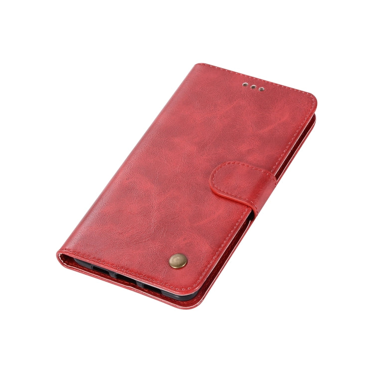 For Lenovo Vibe P2 Retro Copper Button Crazy Horse Horizontal Flip PU Leather Case with Holder & Card Slots & Wallet & Lanyard