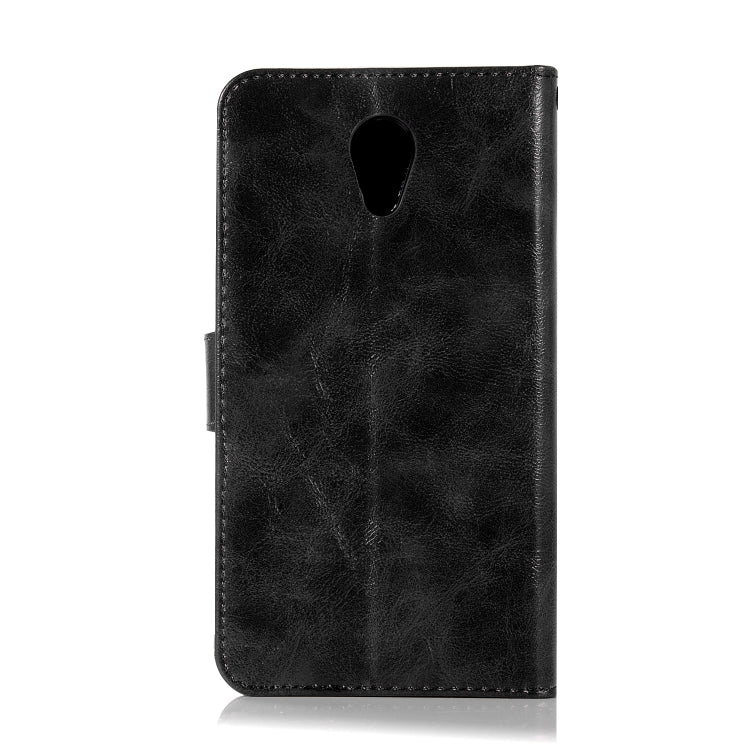 For Lenovo Vibe P2 Retro Copper Button Crazy Horse Horizontal Flip PU Leather Case with Holder & Card Slots & Wallet & Lanyard