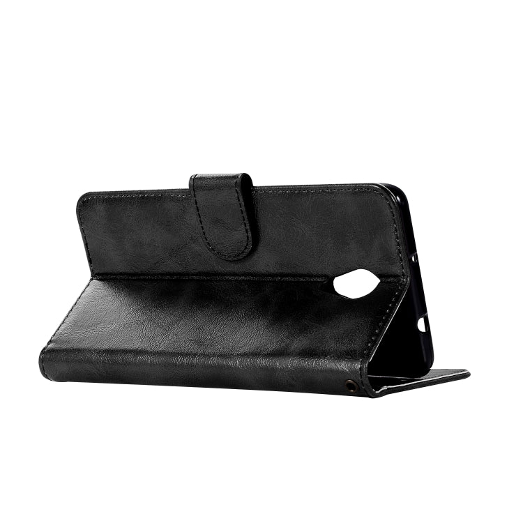 For Lenovo Vibe P2 Retro Copper Button Crazy Horse Horizontal Flip PU Leather Case with Holder & Card Slots & Wallet & Lanyard