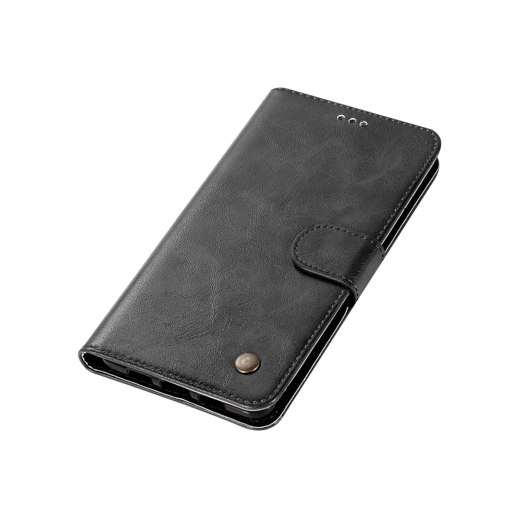 For Lenovo Vibe P2 Retro Copper Button Crazy Horse Horizontal Flip PU Leather Case with Holder & Card Slots & Wallet & Lanyard