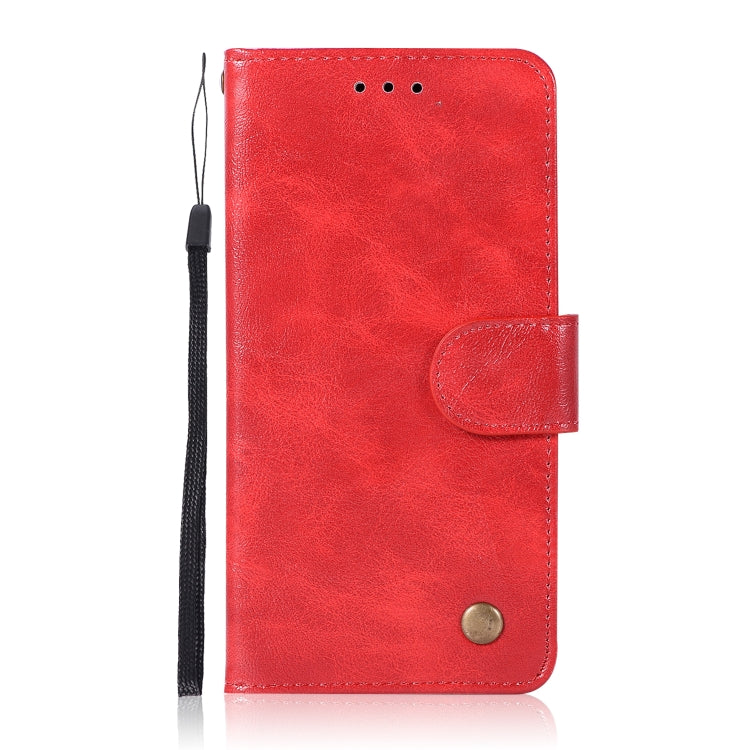 For ZTE N9132 Retro Copper Button Crazy Horse Horizontal Flip PU Leather Case with Holder & Card Slots & Wallet & Lanyard