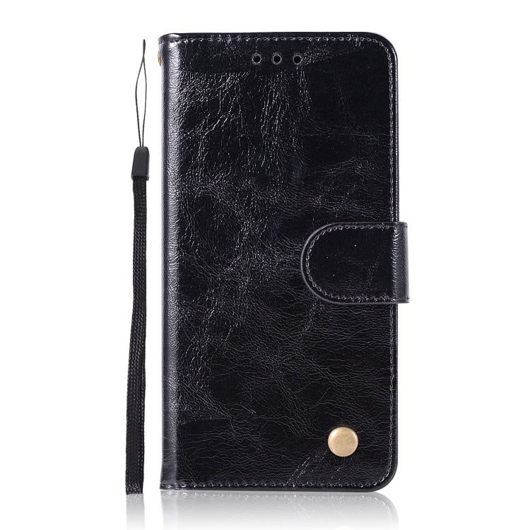 For ZTE N9132 Retro Copper Button Crazy Horse Horizontal Flip PU Leather Case with Holder & Card Slots & Wallet & Lanyard