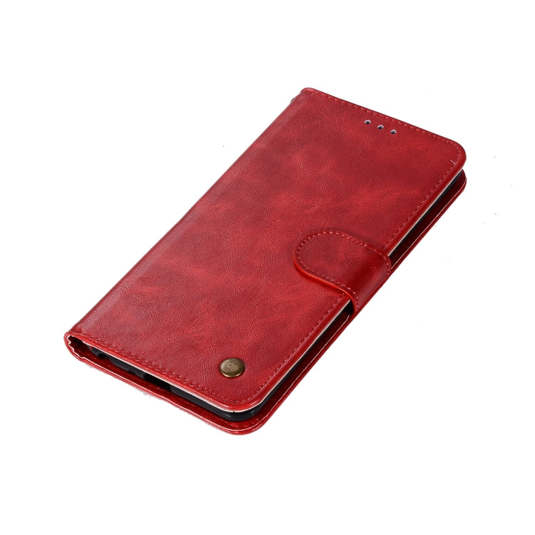 For  ZTE Blade Z Max / Z982 Retro Copper Button Crazy Horse Horizontal Flip PU Leather Case with Holder & Card Slots & Wallet & Lanyard
