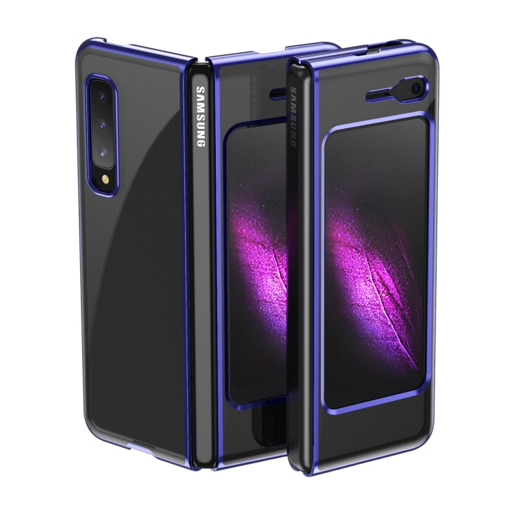 For Samsung Galaxy Fold 5G / Fold 4G Ultra-thin Electroplated Transparent Folding Case