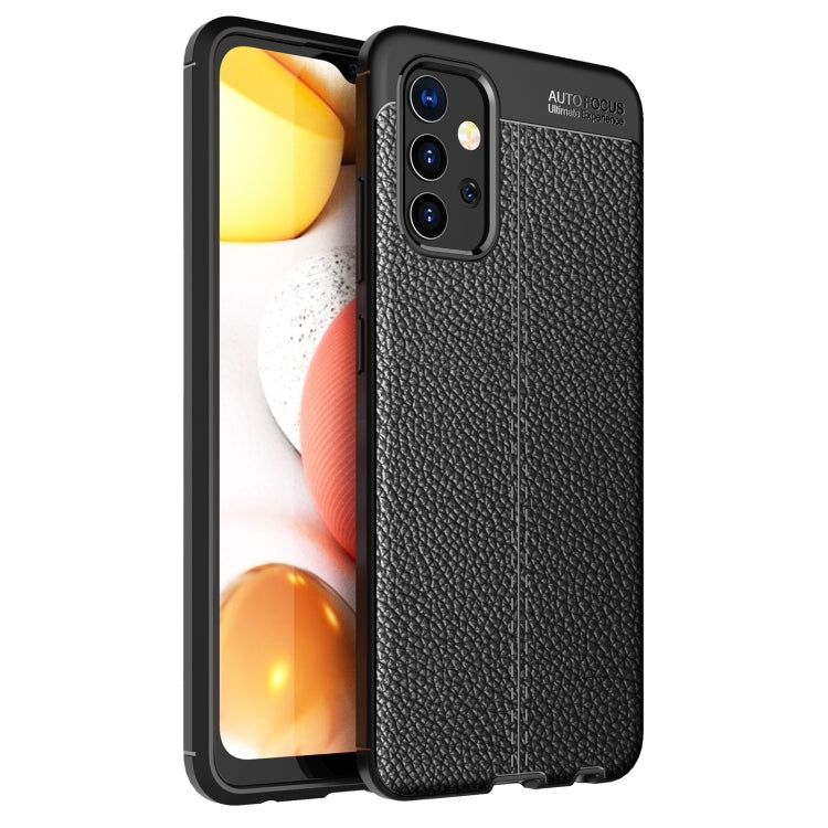 For Samsung Galaxy A32 4G Litchi Texture TPU Shockproof Case