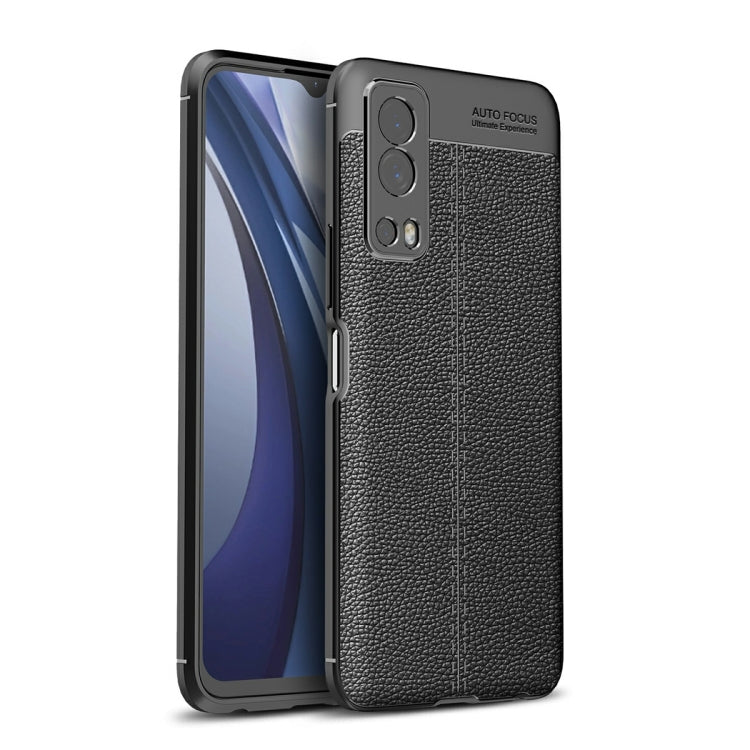 For vivo iQOO Z3 / Y72 5G Litchi Texture TPU Shockproof Case