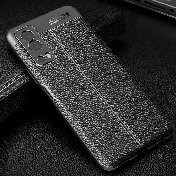 For vivo iQOO Z3 / Y72 5G Litchi Texture TPU Shockproof Case