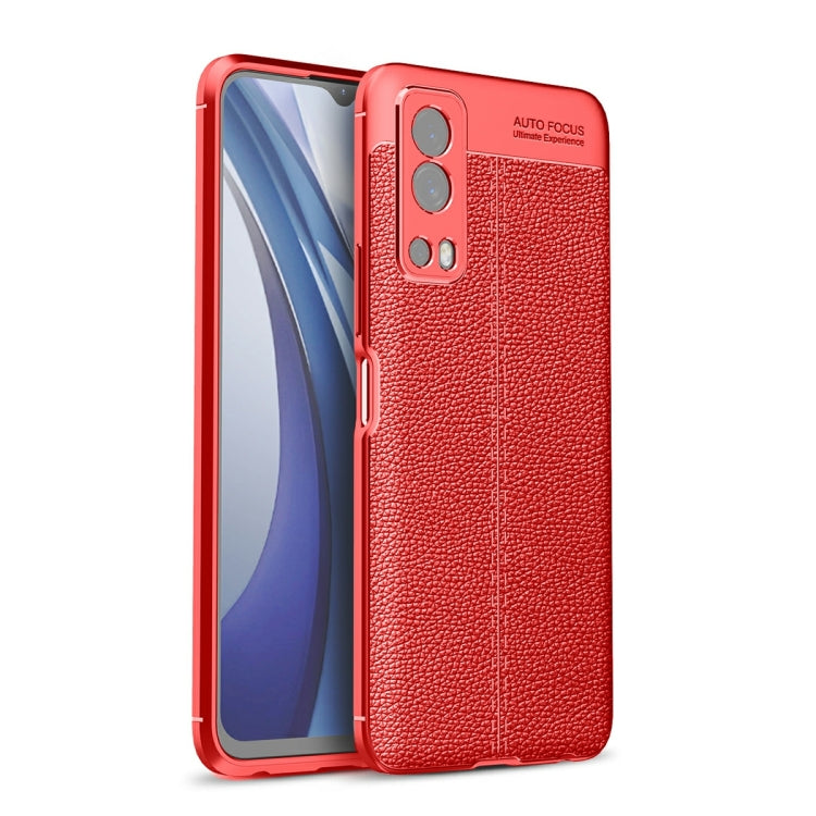For vivo iQOO Z3 / Y72 5G Litchi Texture TPU Shockproof Case