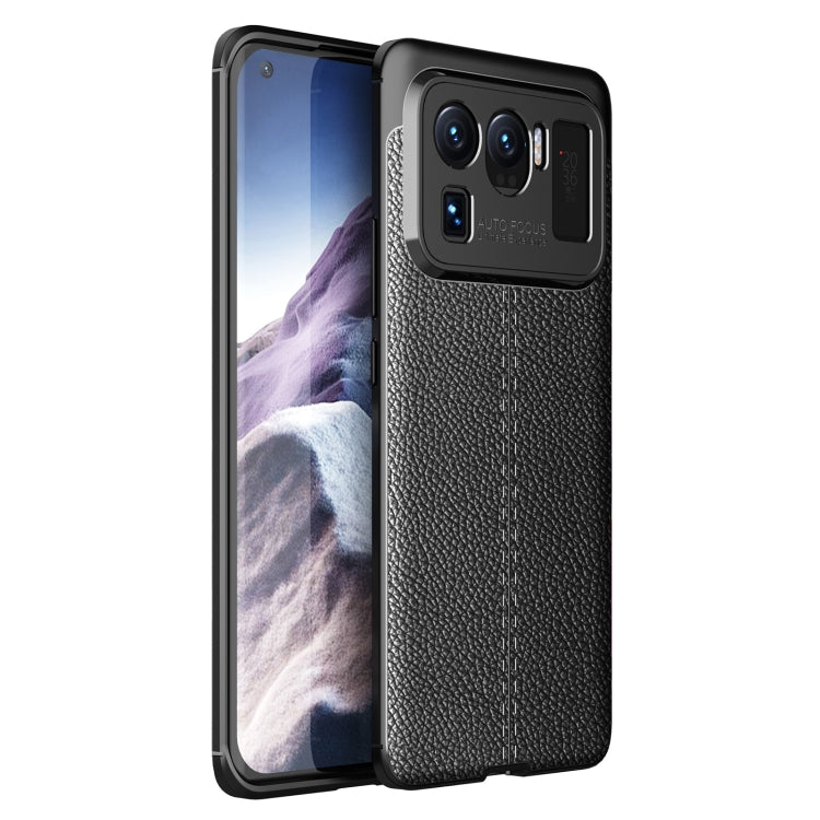 For Xiaomi Mi 11 Ultra Litchi Texture TPU Shockproof Case