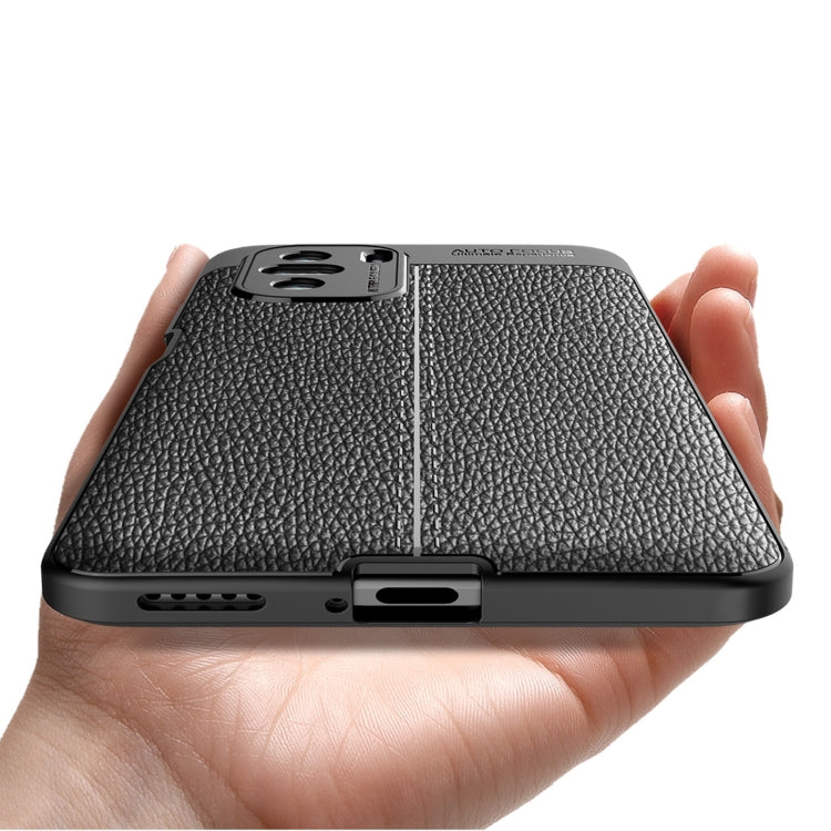 For Xiaomi Redmi K40 Pro+ Litchi Texture TPU Shockproof Case
