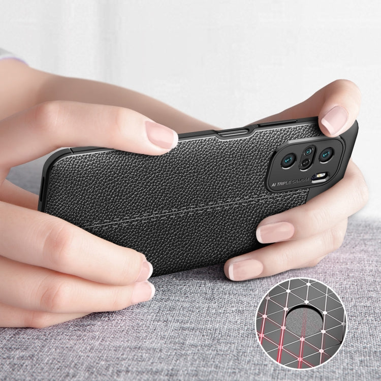 For Xiaomi Redmi K40 Pro+ Litchi Texture TPU Shockproof Case