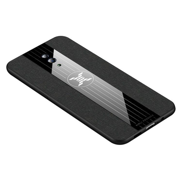 For OPPO Reno Z XINLI Stitching Cloth Textue Shockproof TPU Protective Case