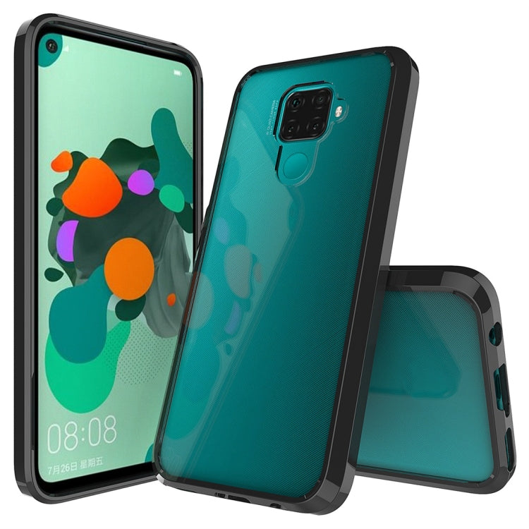 For Huawei Nova 5i Pro / Mate 30 Lite Scratchproof TPU + Acrylic Protective Case