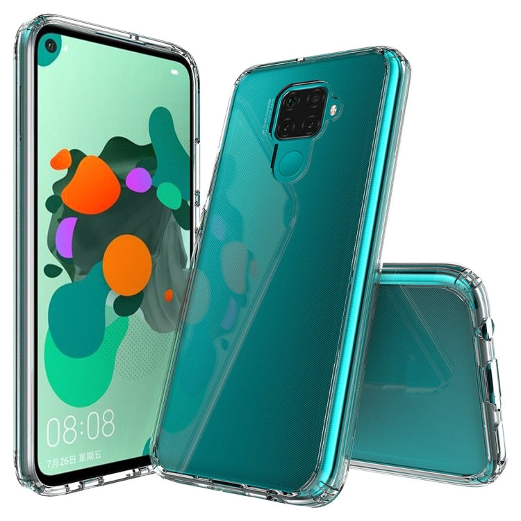 For Huawei Nova 5i Pro / Mate 30 Lite Scratchproof TPU + Acrylic Protective Case