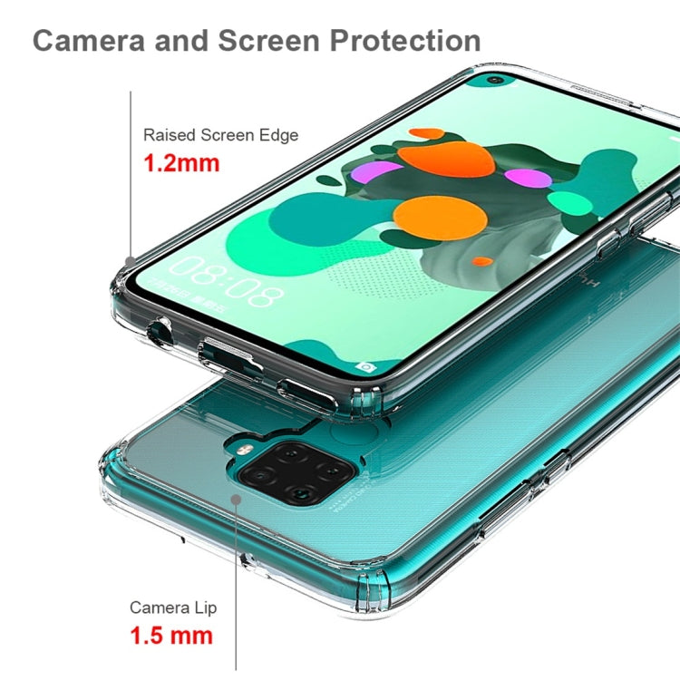 For Huawei Nova 5i Pro / Mate 30 Lite Scratchproof TPU + Acrylic Protective Case