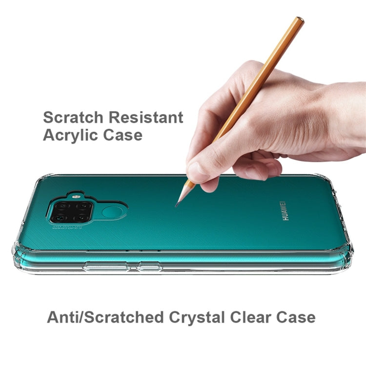 For Huawei Nova 5i Pro / Mate 30 Lite Scratchproof TPU + Acrylic Protective Case