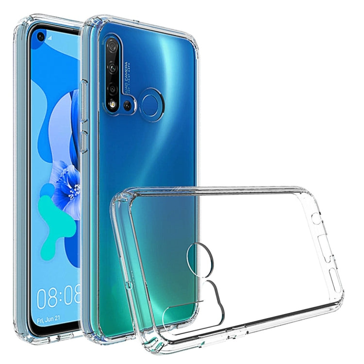 For Huawei Nova 5i / P20 Lite 2019 Scratchproof TPU + Acrylic Protective Case