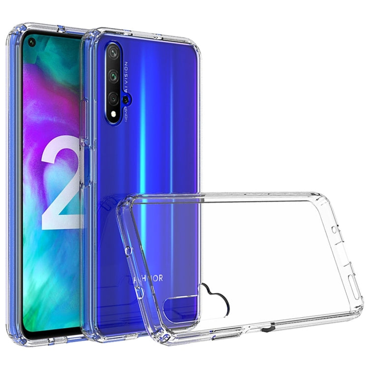 For Huawei Nova 5T Scratchproof TPU + Acrylic Protective Case