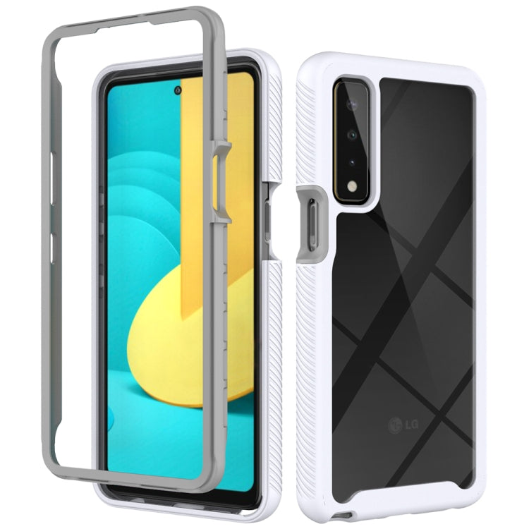 For LG Stylo 7 5G Starry Sky Solid Color Series Shockproof PC + TPU Protective Case