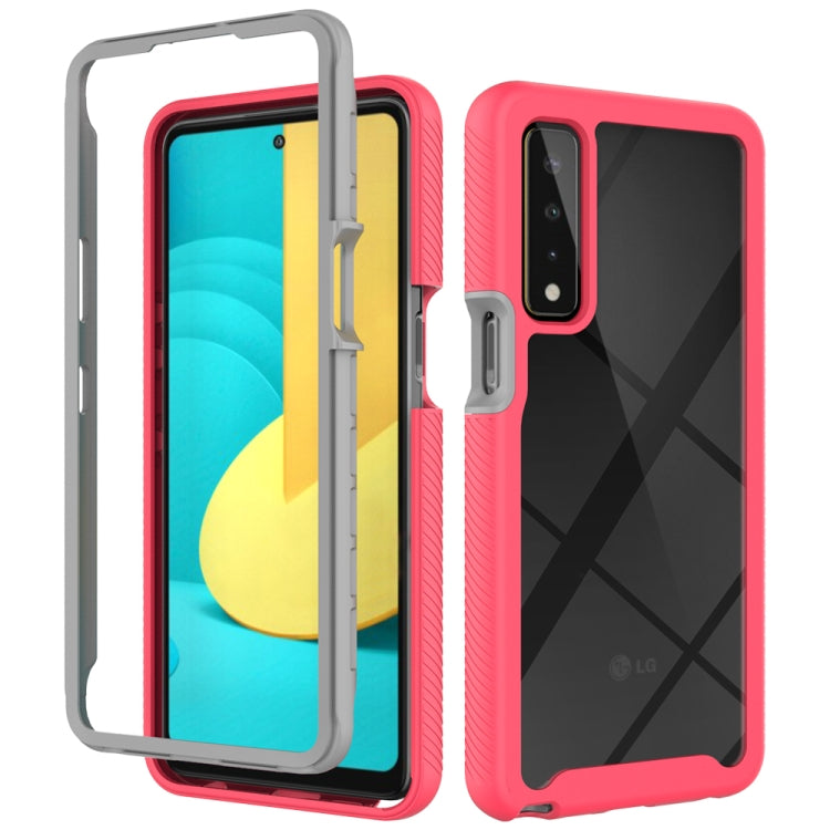 For LG Stylo 7 5G Starry Sky Solid Color Series Shockproof PC + TPU Protective Case