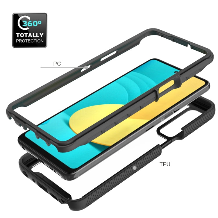 For LG Stylo 7 5G Starry Sky Solid Color Series Shockproof PC + TPU Protective Case