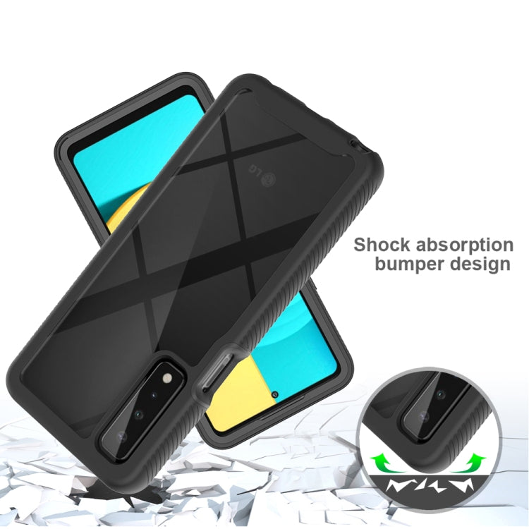 For LG Stylo 7 5G Starry Sky Solid Color Series Shockproof PC + TPU Protective Case